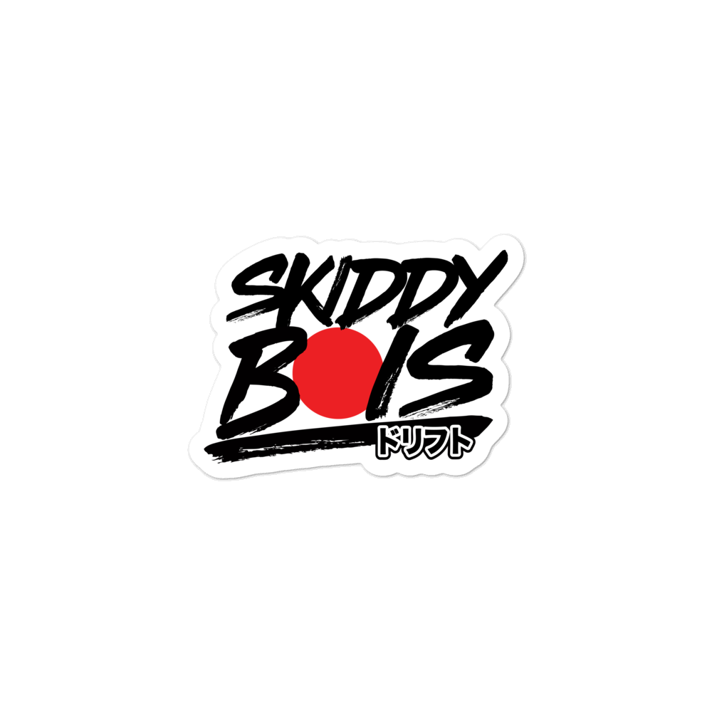 Skiddy Bubble-free stickers