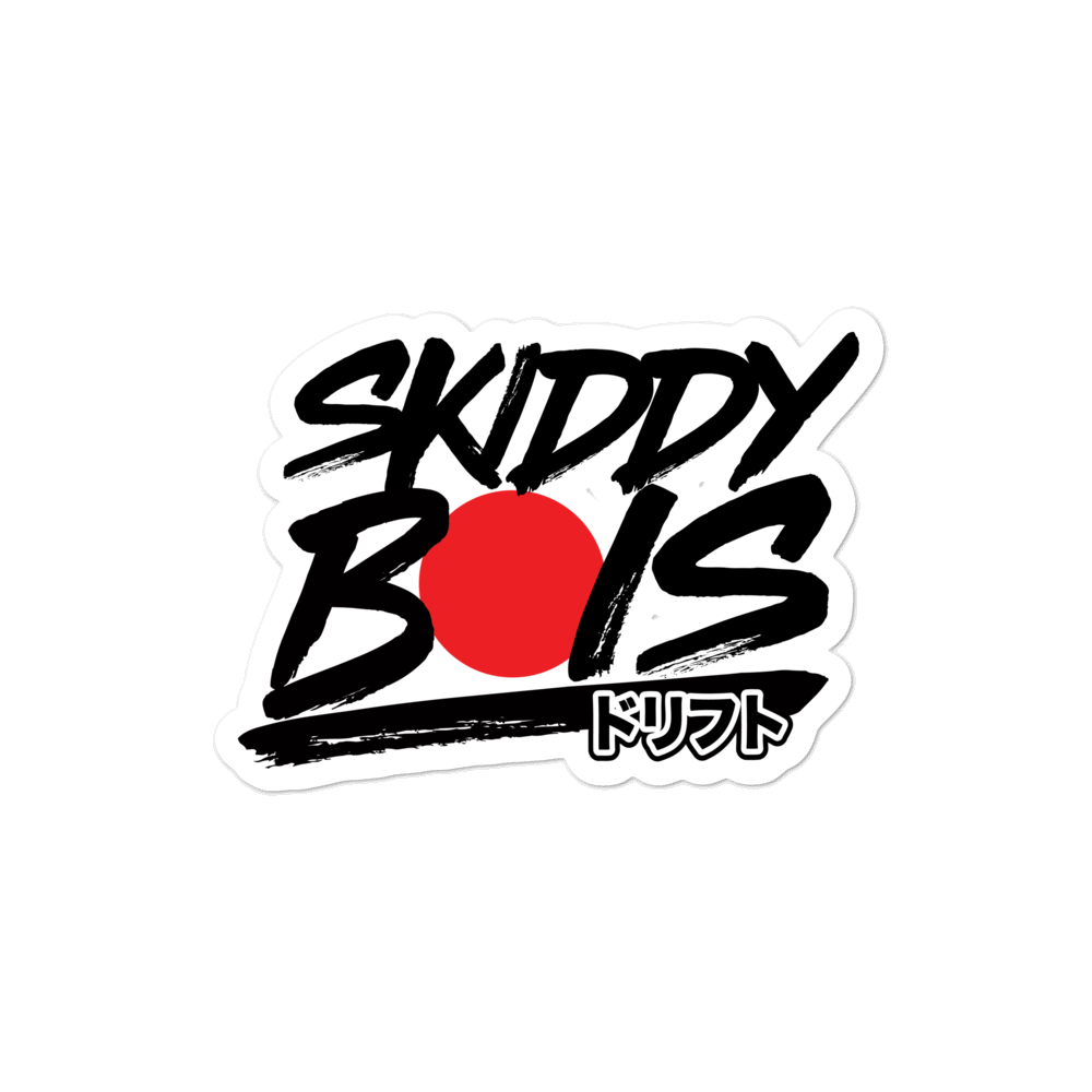 Skiddy Bubble-free stickers