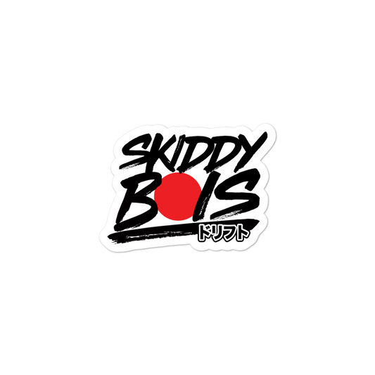 Skiddy Bubble-free stickers