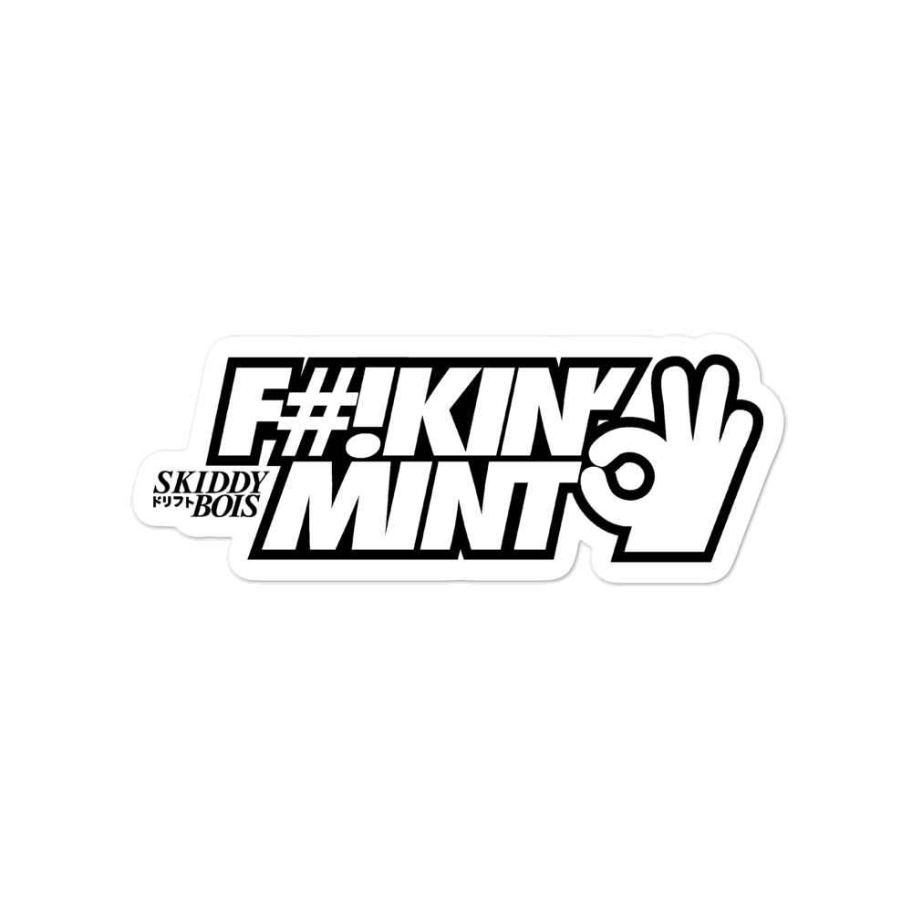 Mint! Bubble-Free Stickers