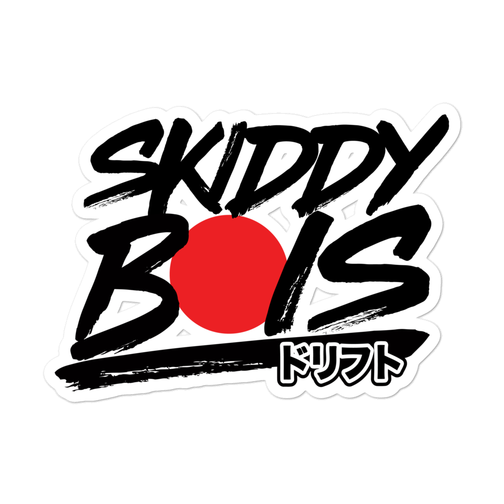 Skiddy Bubble-free stickers