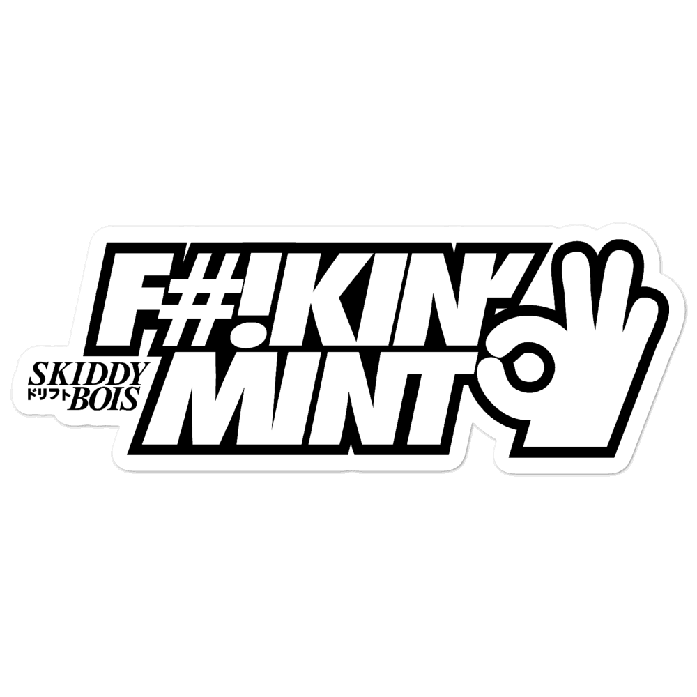 Mint! Bubble-Free Stickers